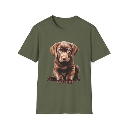 Cute Chocolate Labrador Puppy Tee