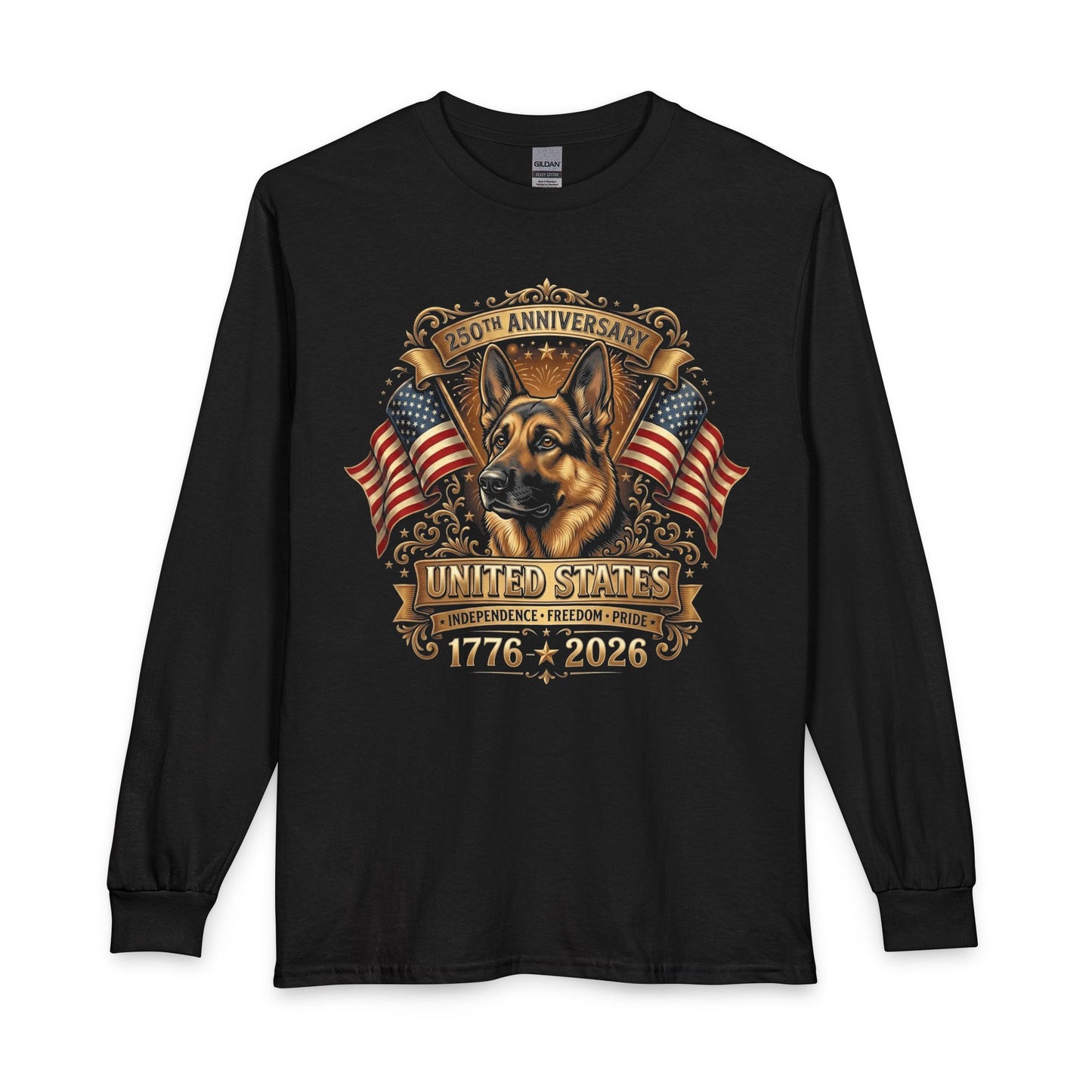 German Shepherd 250 Years Long Sleeve