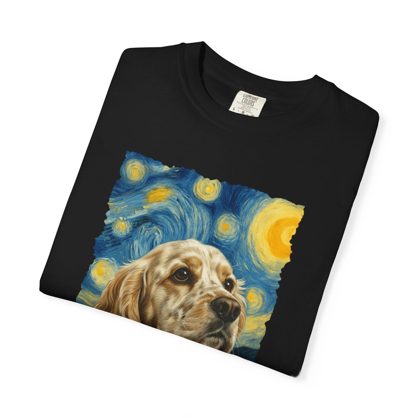Lemon Roam Spaniel van Gogh Premium Tee