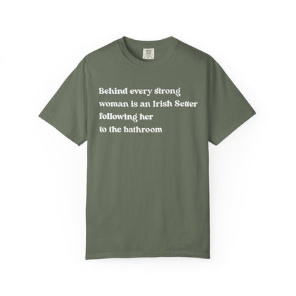 Irish Setter Strong Woman Premium Tee