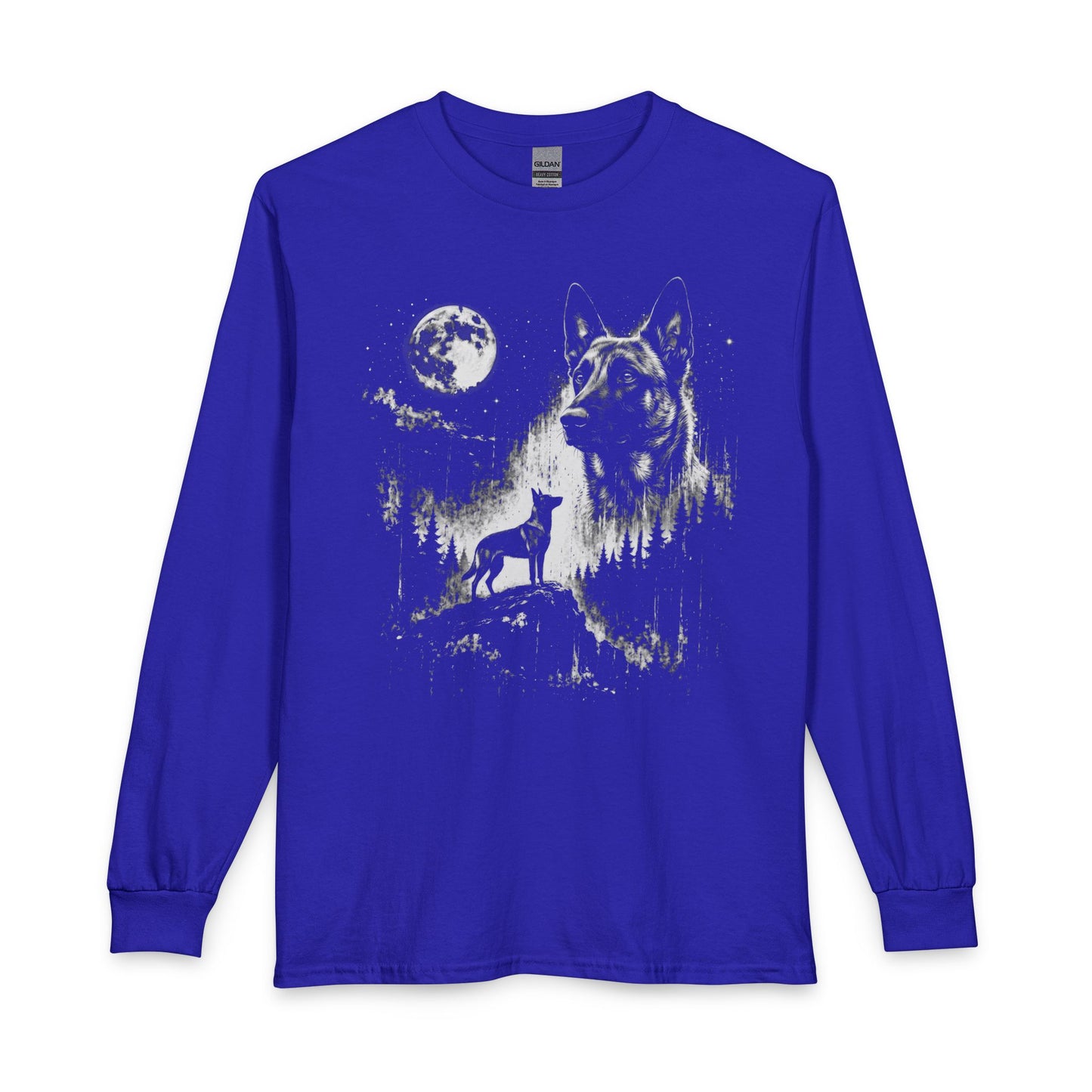 Belgian Malinois Moon Long Sleeve