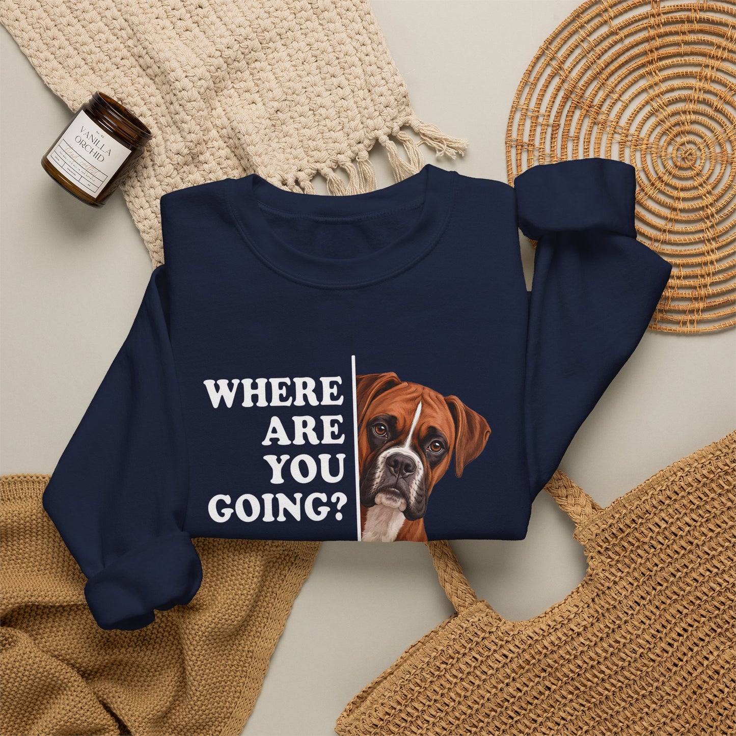 Boxer Alert Crewneck Sweatshirt
