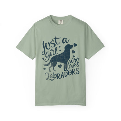 Girl Loves Labrador Premium Tee