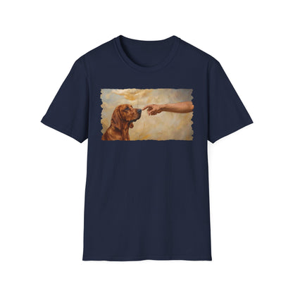 God Creates Redbone Coonhound