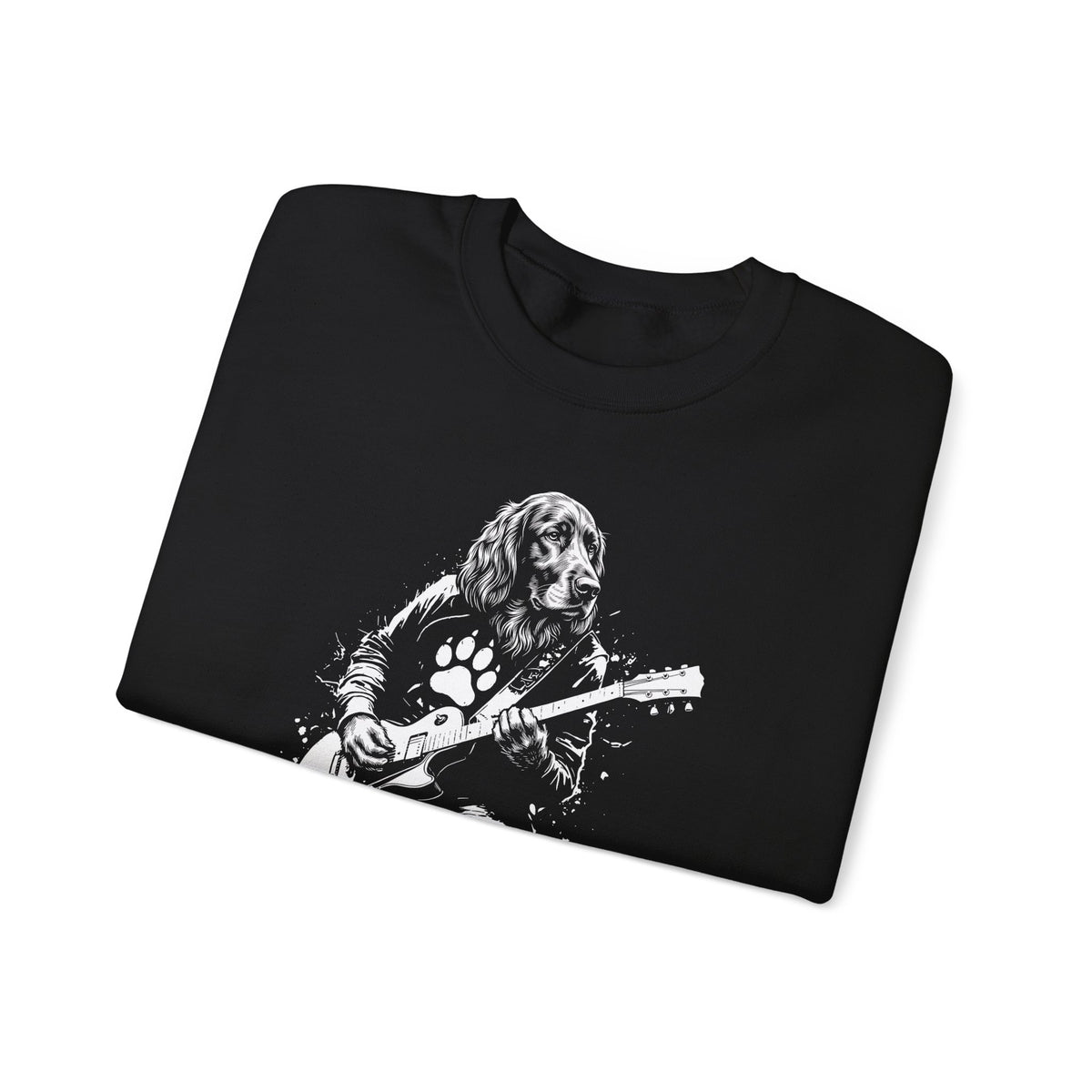 Irish Setter Guitar Crewneck Sweatshirt