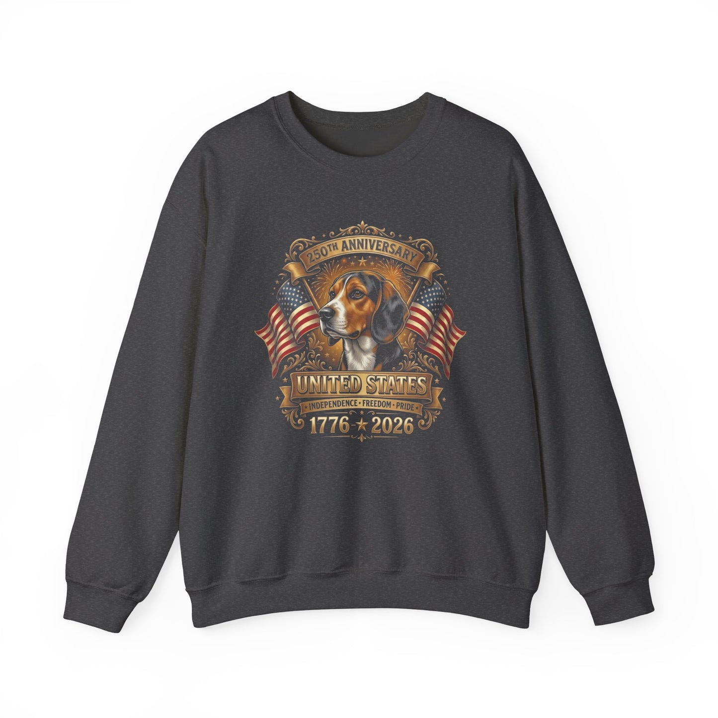 Beagle 250 Years USA Crewneck Sweatshirt
