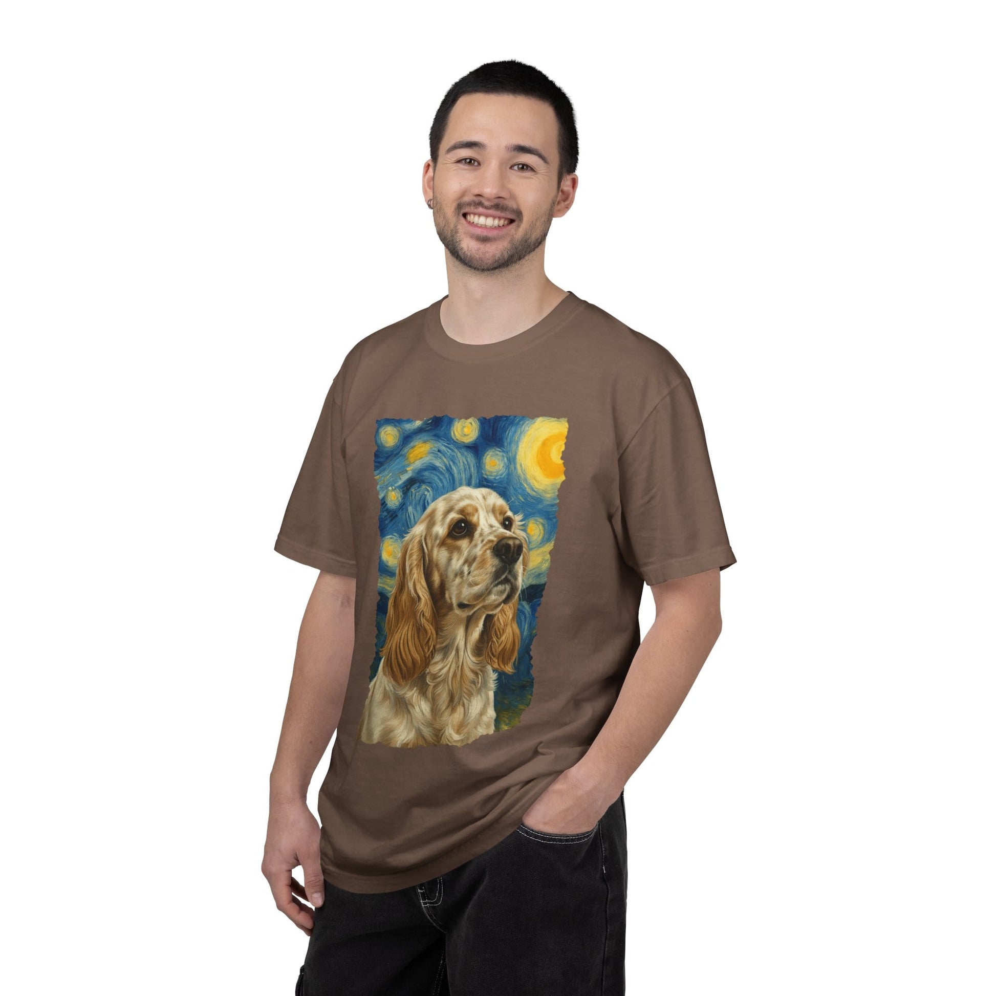 Lemon Roam Spaniel van Gogh Premium Tee