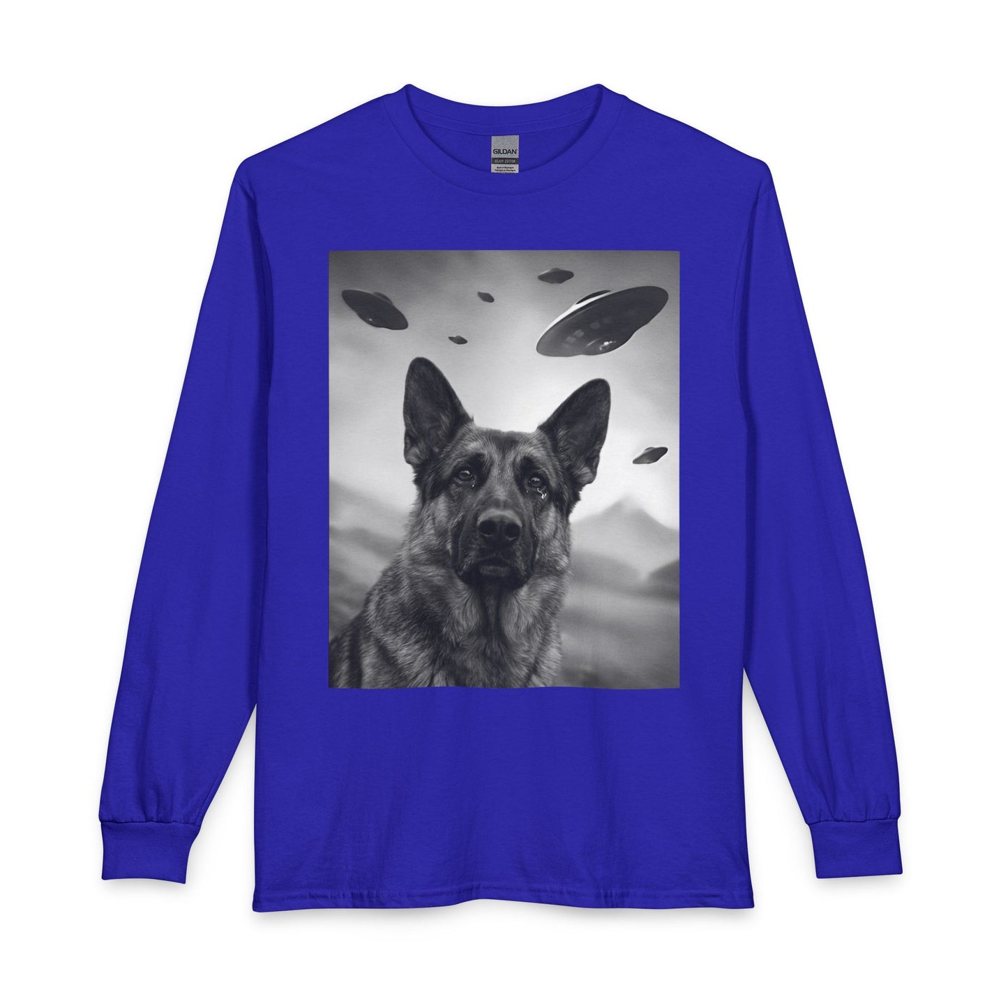 German Shepherd UFO Long Sleeve