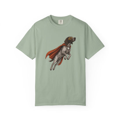 German Shorthaired  Pointer Superhero Premium Tee