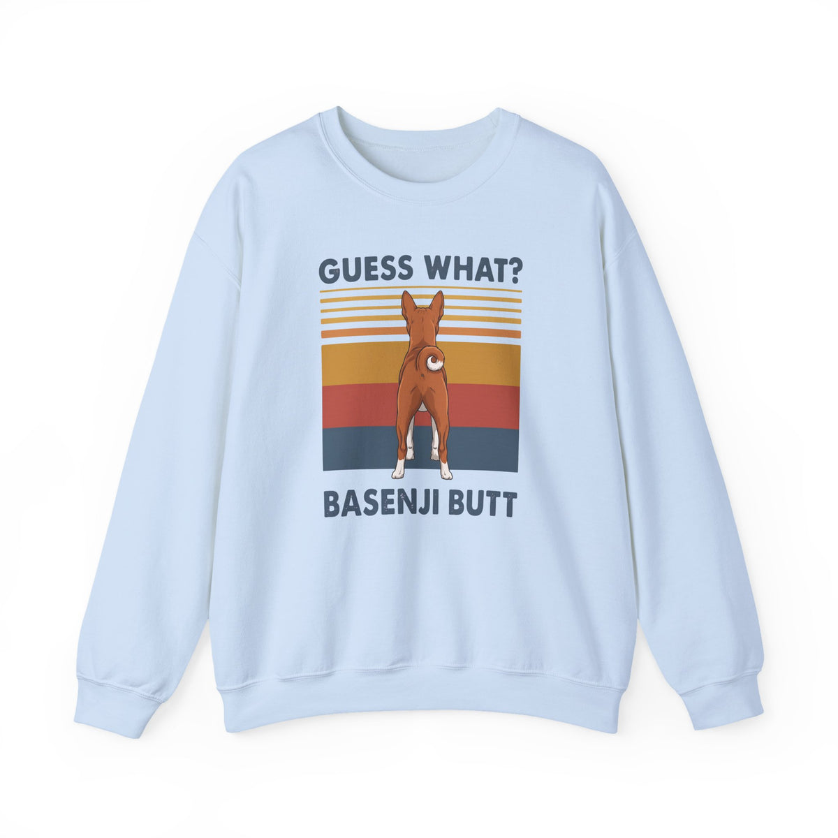 Basenji Guess What Crewneck Sweatshirt