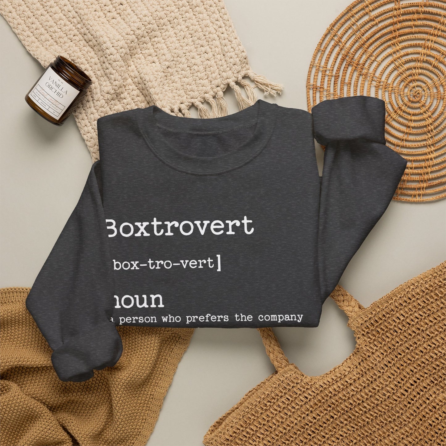 Boxer Boxtrovert Crewneck Sweatshirt