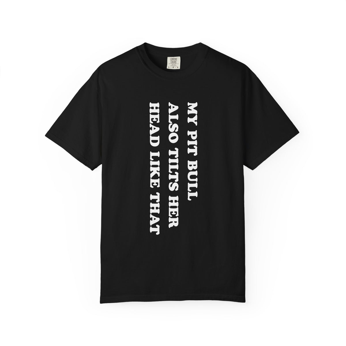 Pit Bull Tilts Her Head Premium Tee