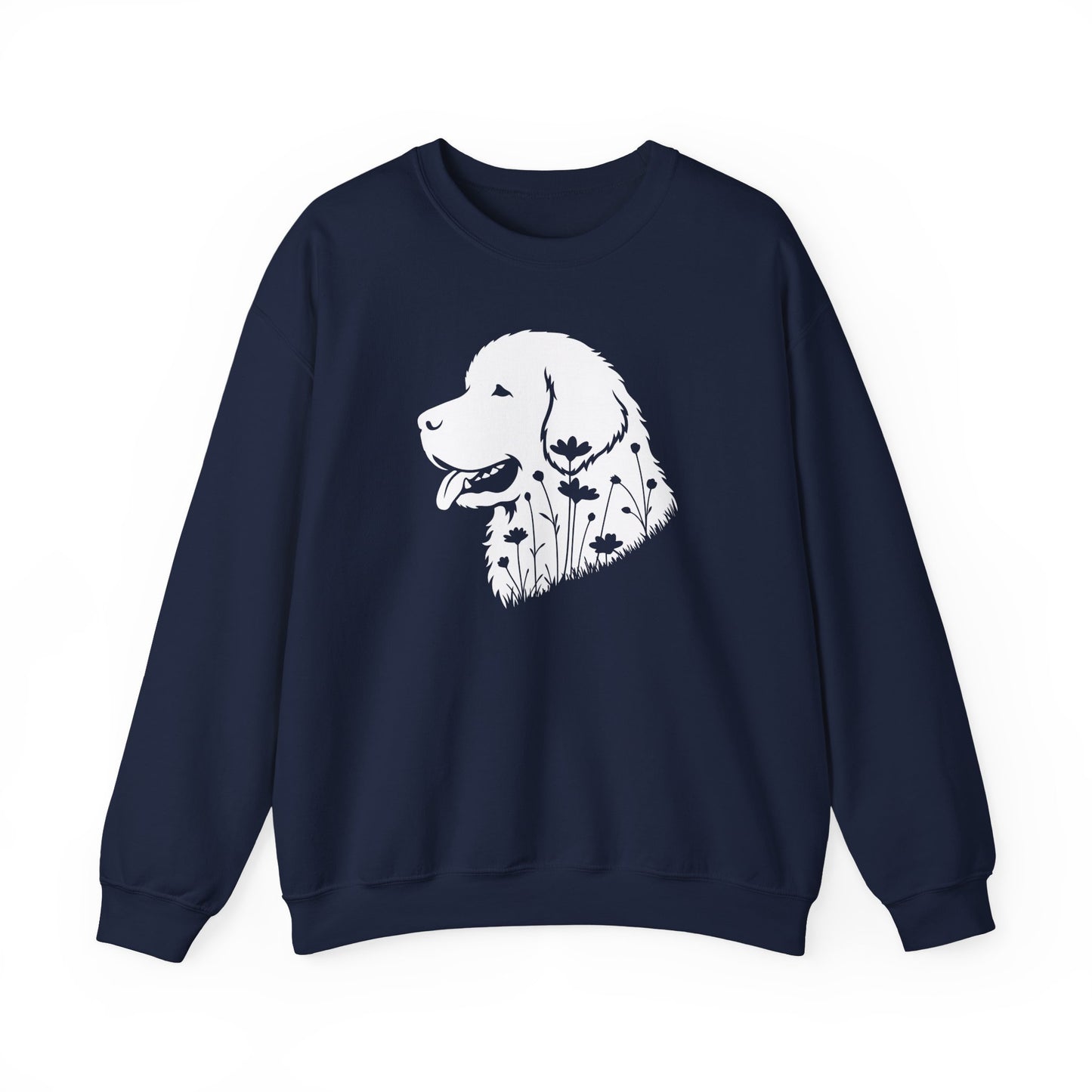 Newfoundland Flowers Crewneck Sweatshirt