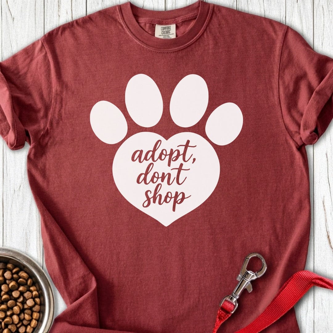 Adopt Don't Shop Premium Tee Brick