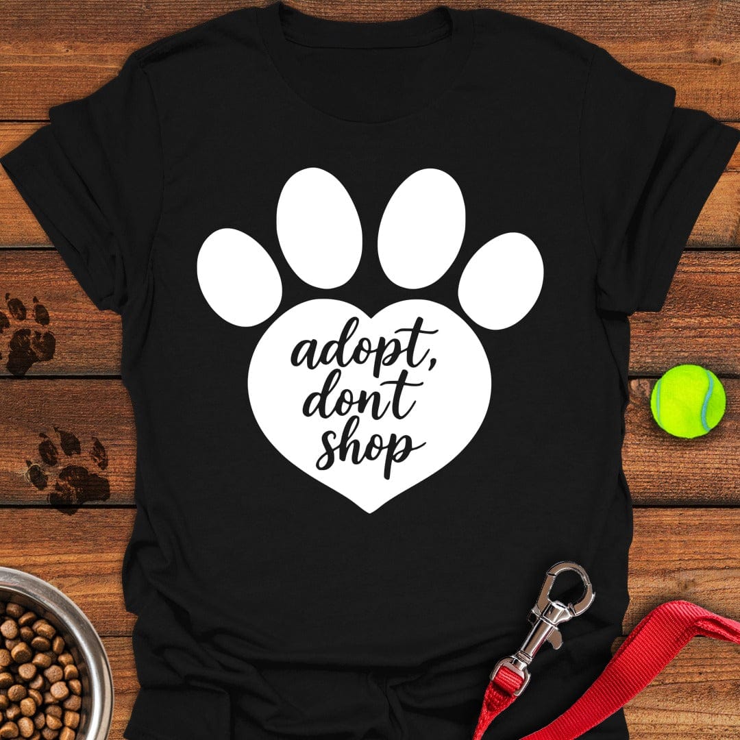 Adopt Don't Shop Rescue Black