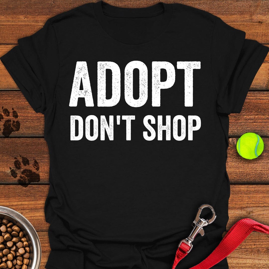 Adopt Don't Shop Rescue Black