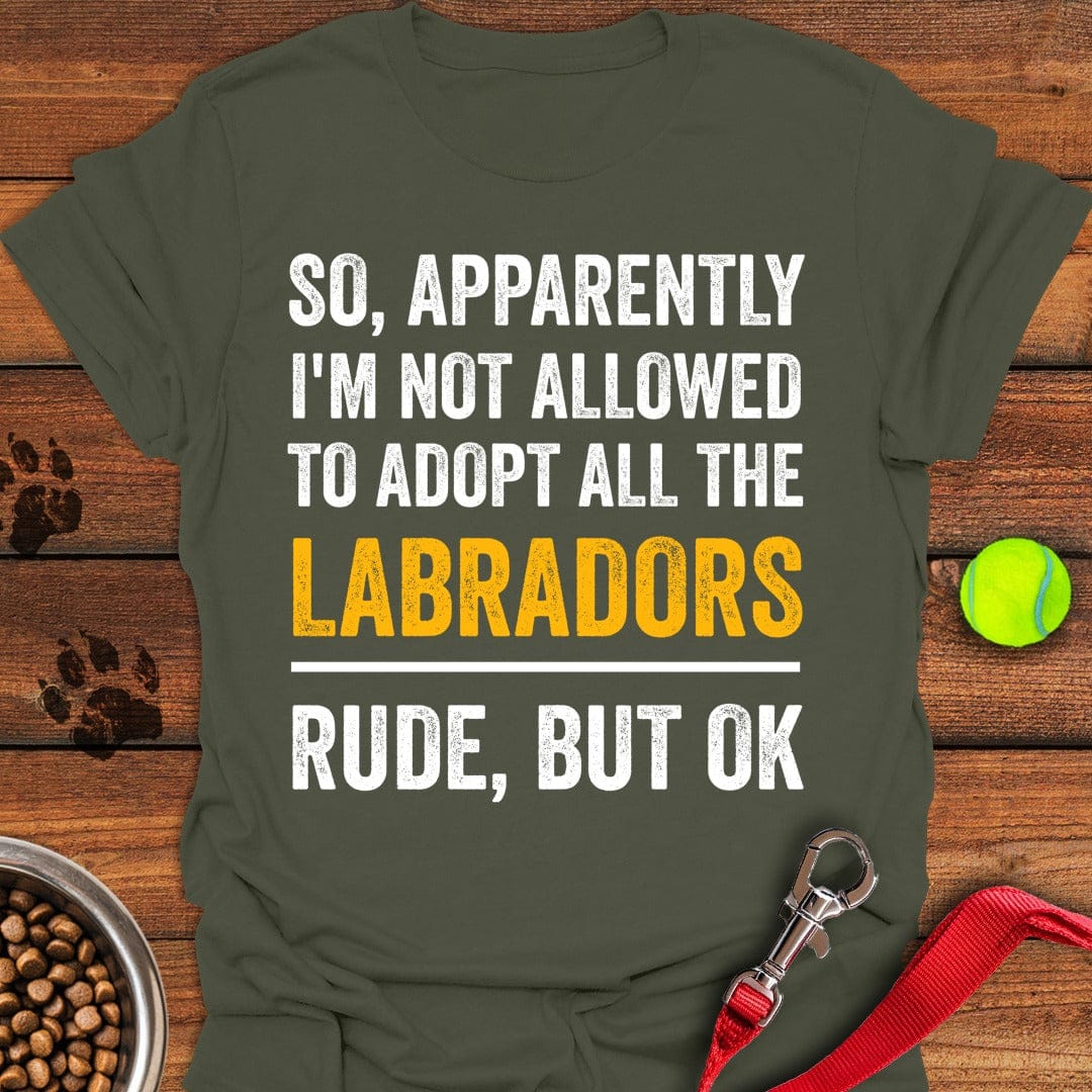 Adopt Labradors Military Green