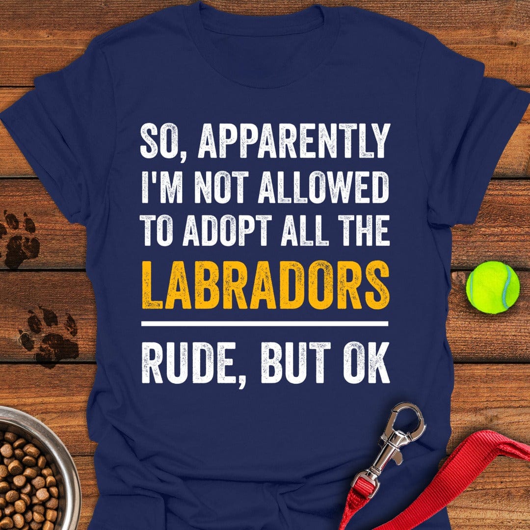 Adopt Labradors Navy