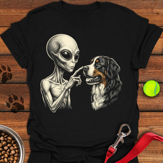 Alien & Bernese Mountain Dog Black