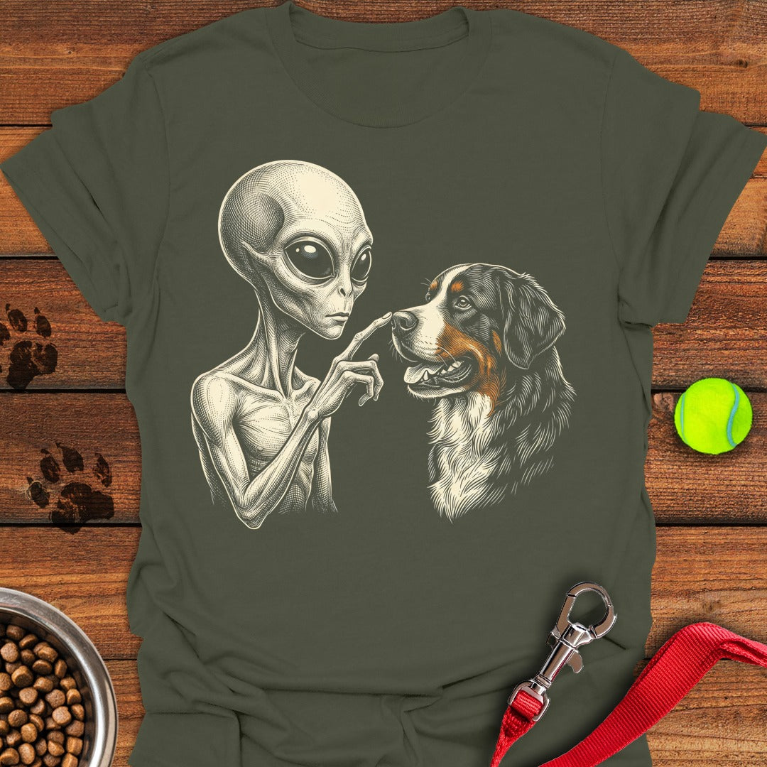 Alien & Bernese Mountain Dog Military Green