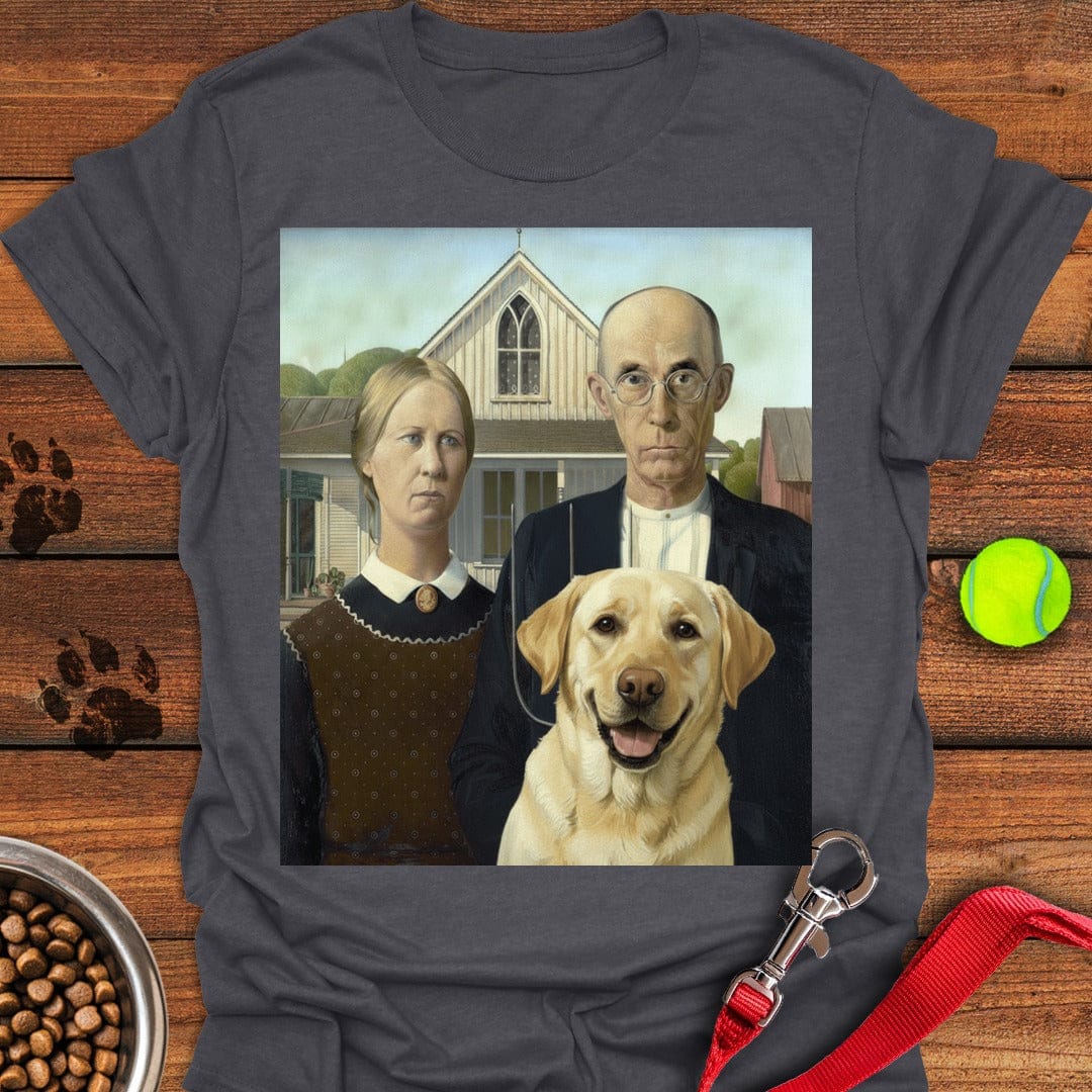 American Gothic Labrador Dark Heather
