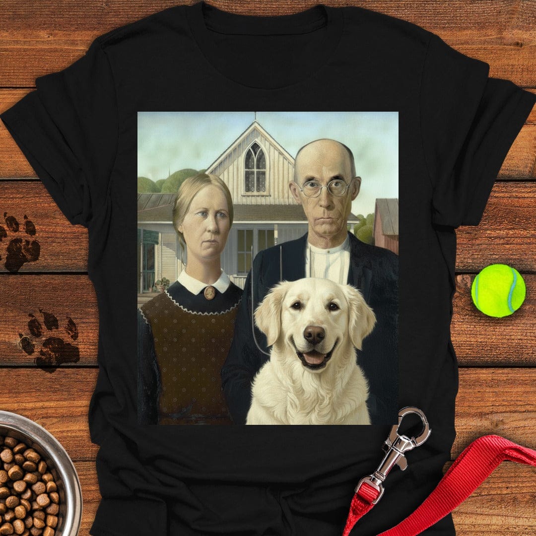 American Gothic White Goldie Black