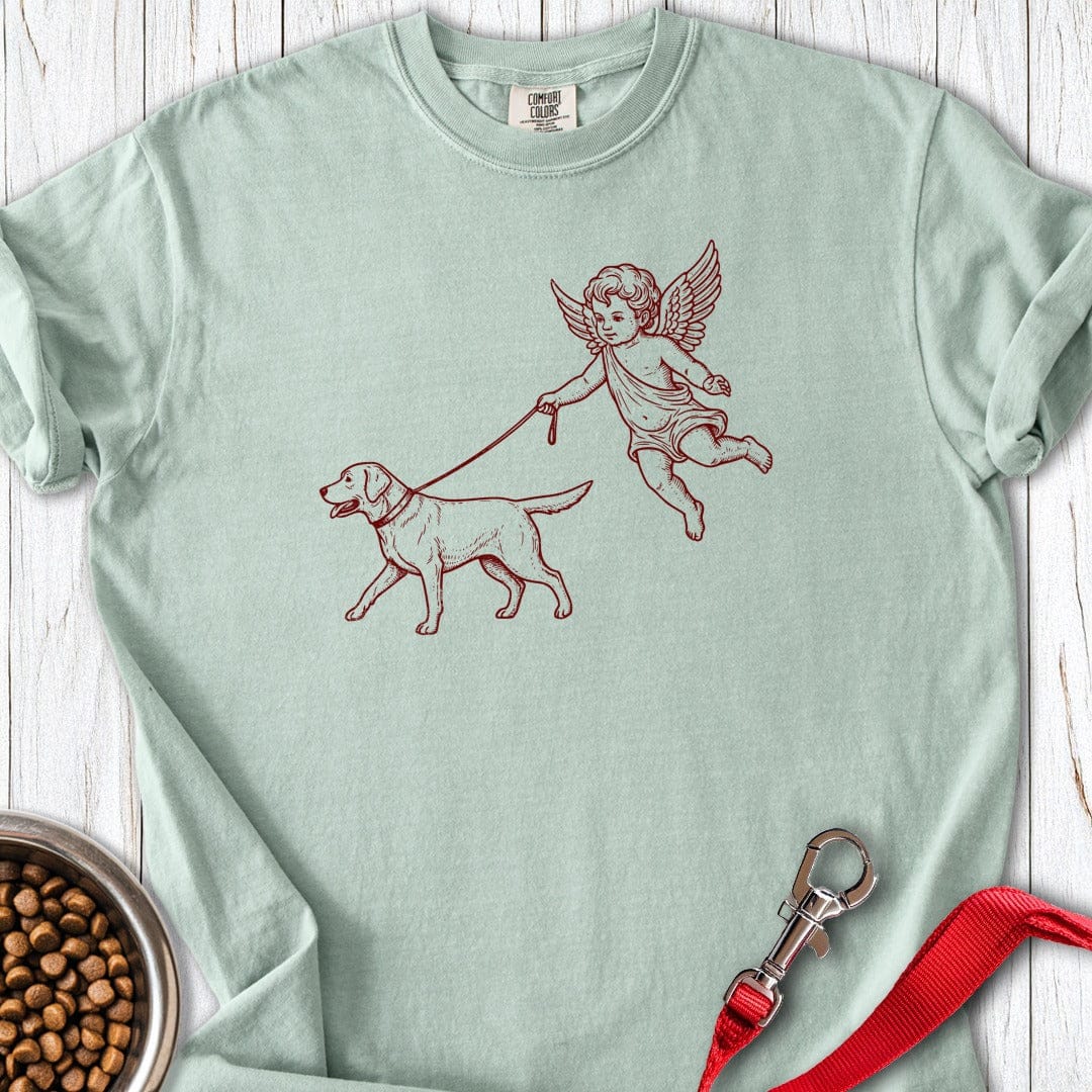 Angel Walking Lab Premium Tee Bay