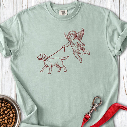 Angel Walking Lab Premium Tee Bay