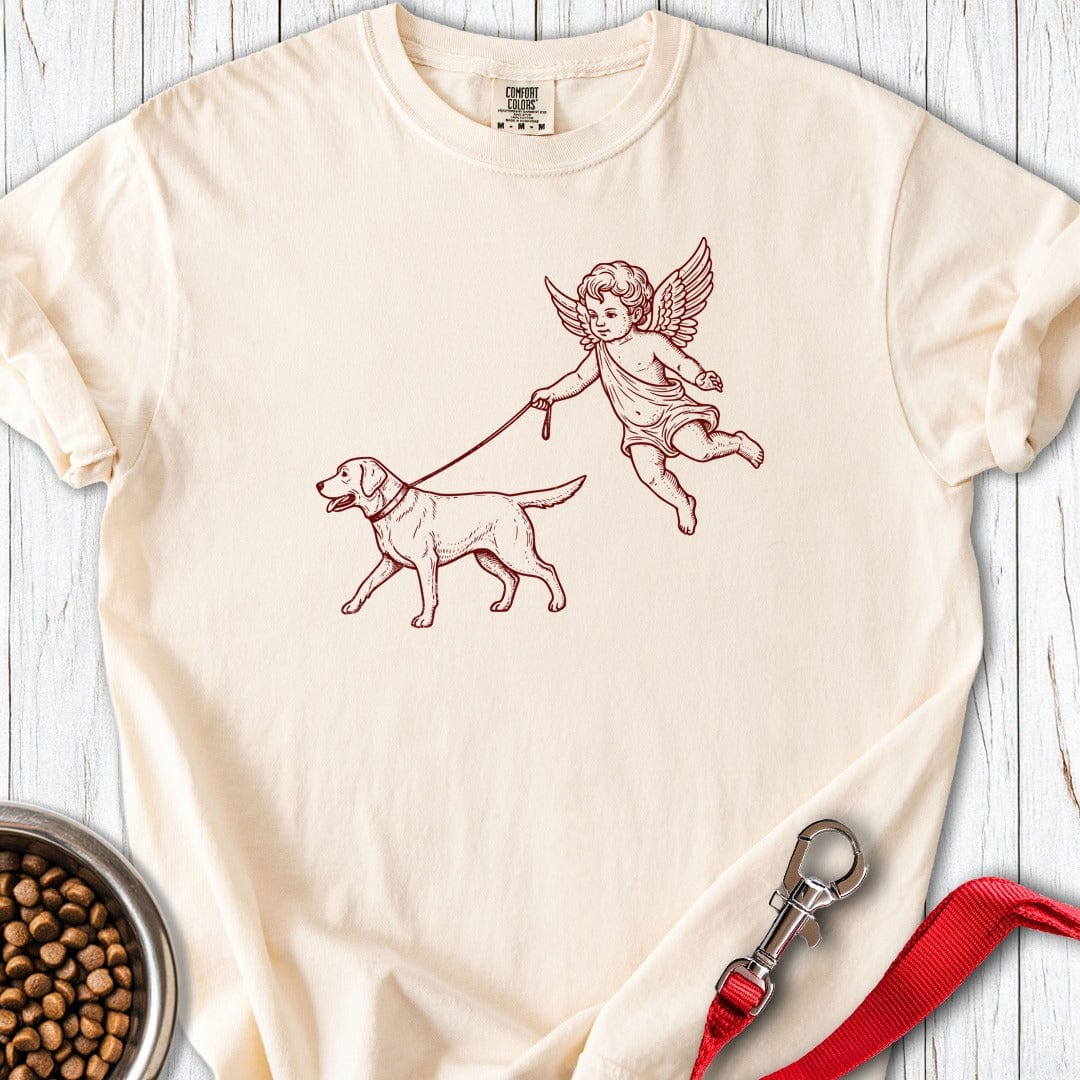 Angel Walking Lab Premium Tee Ivory