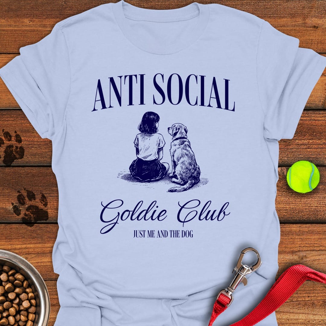Anti Social Goldie Club Light Blue