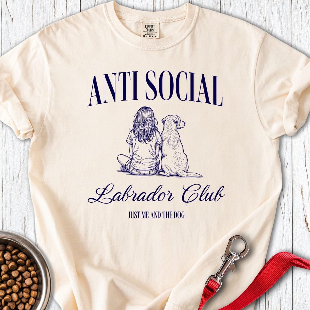 Anti Social Lab Club Premium Tee Ivory
