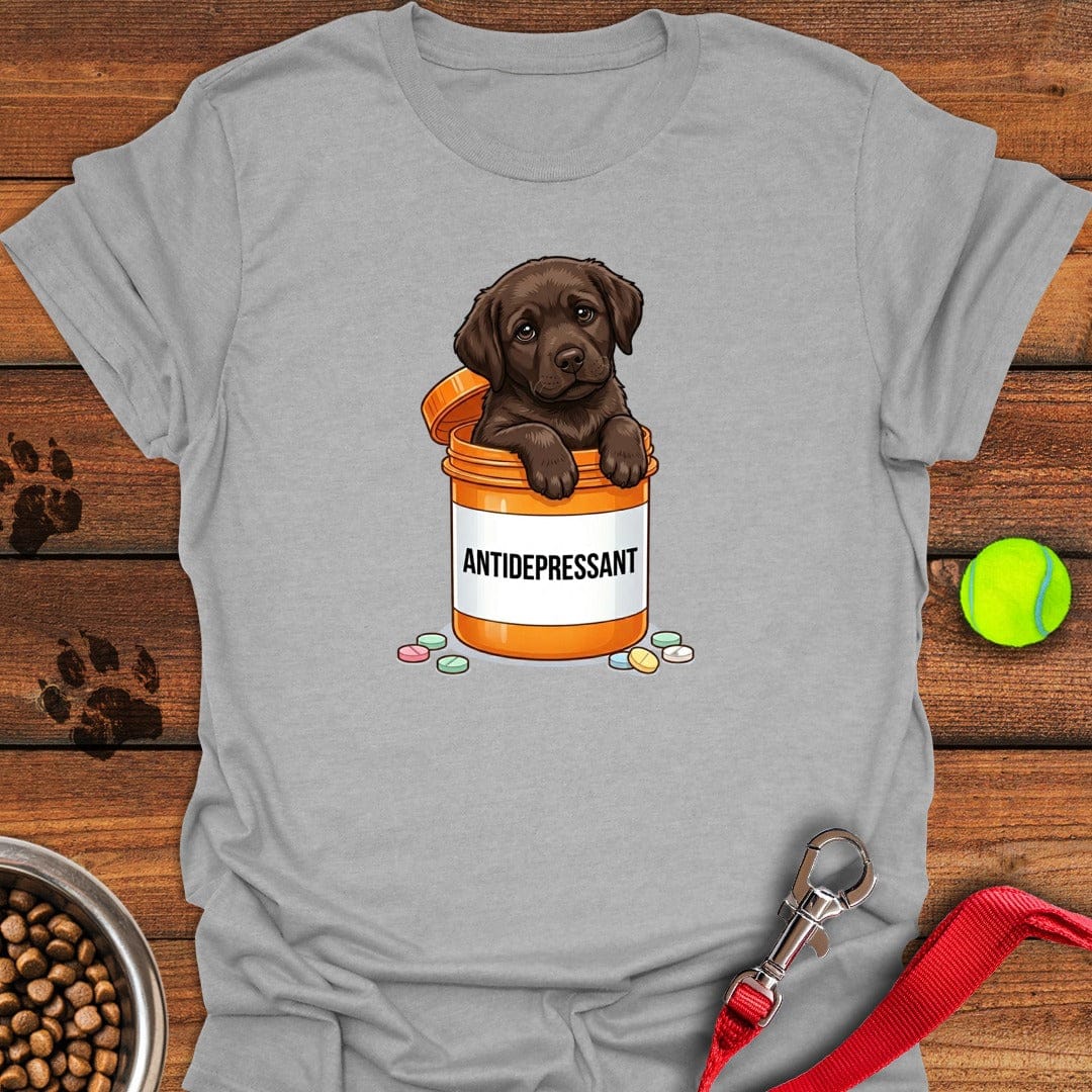 Antidepressant Chocolate Lab Sport Grey