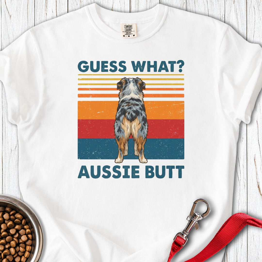 Aussie Butt Premium Tee White