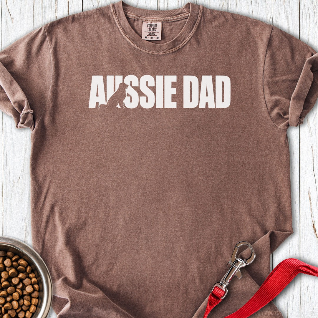 Aussie Dad Premium Tee Espresso