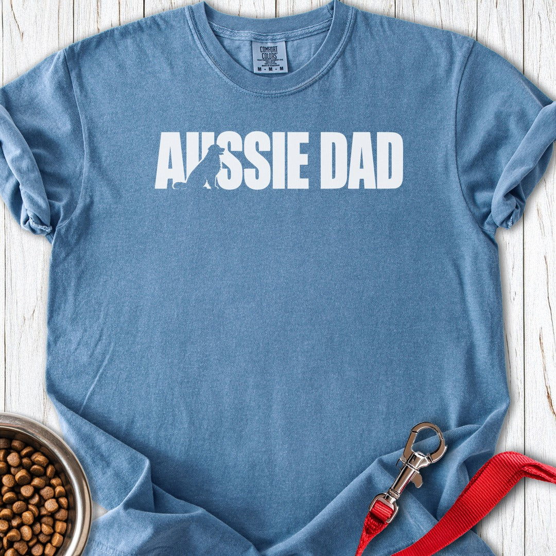 Aussie Dad Premium Tee Blue Jean