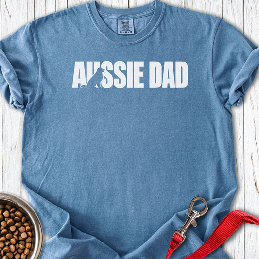 Aussie Dad Premium Tee Blue Jean