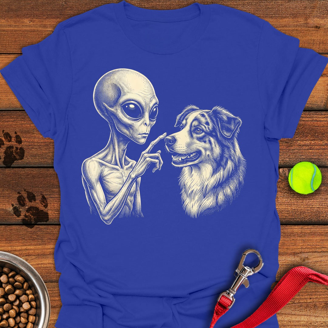 Australian Shepherd & Alien Royal