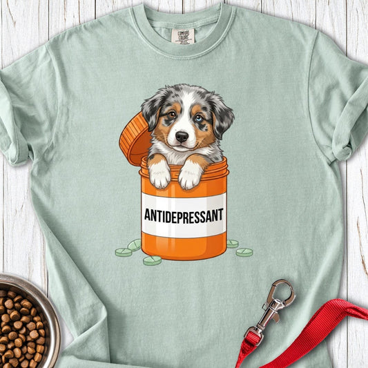 Australian Shepherd Antidepressant Premium Tee Bay