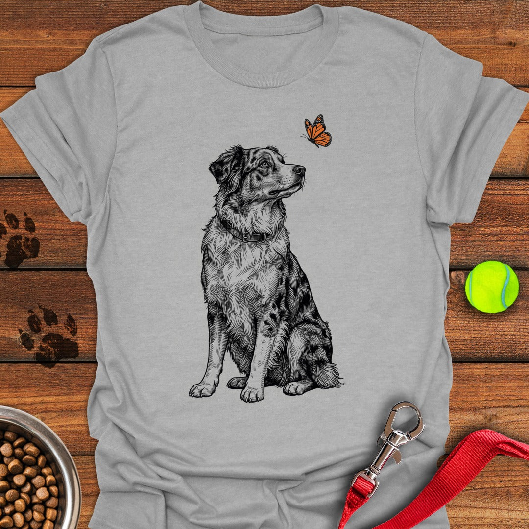 Australian Shepherd Butterfly Sport Grey