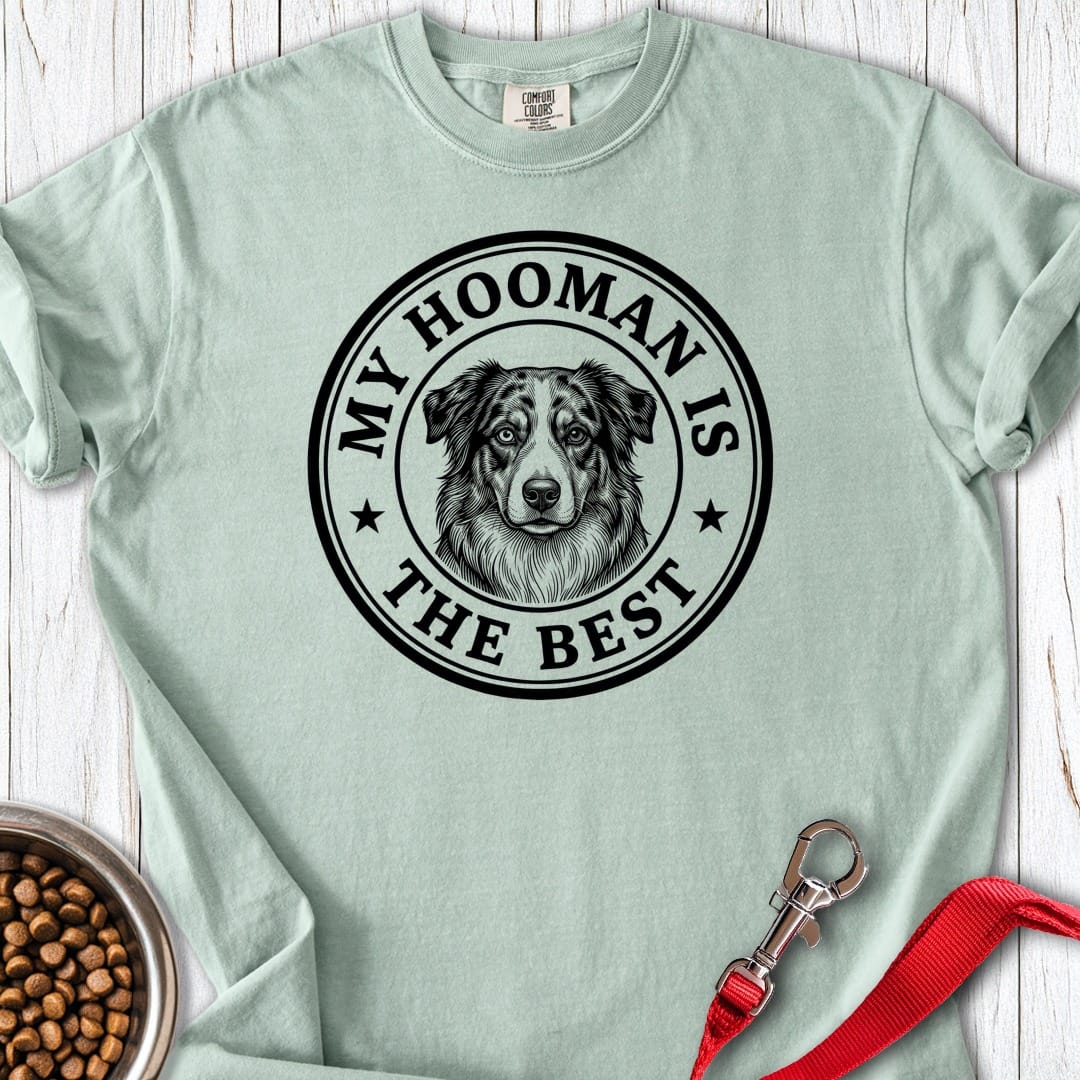 Australian Shepherd Hooman Premium Tee Bay