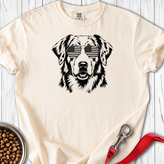 Australian Shepherd Premium Tee Ivory