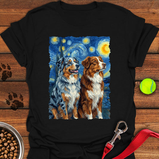 Australian Shepherds Van Gogh Black
