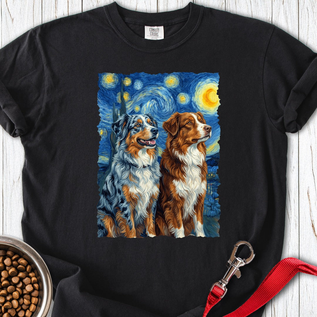 Australian Shepherds Van Gogh Black
