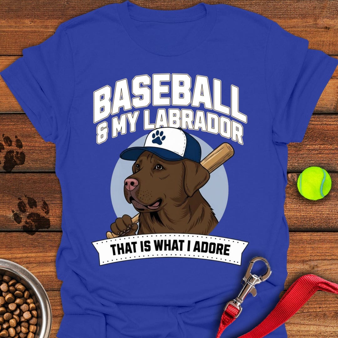 Baseball & Chocolate Labrador Royal