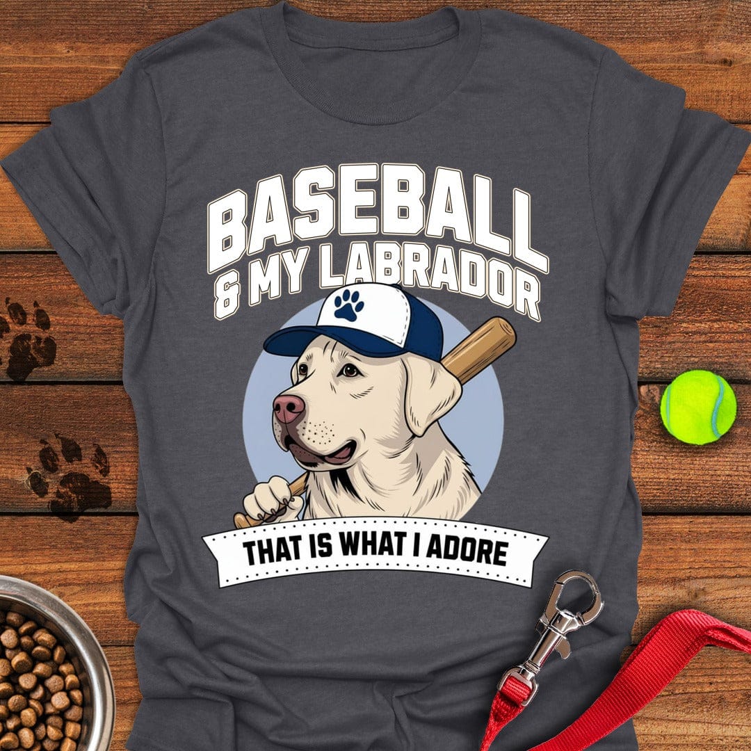 Baseball & Labrador Dark Heather