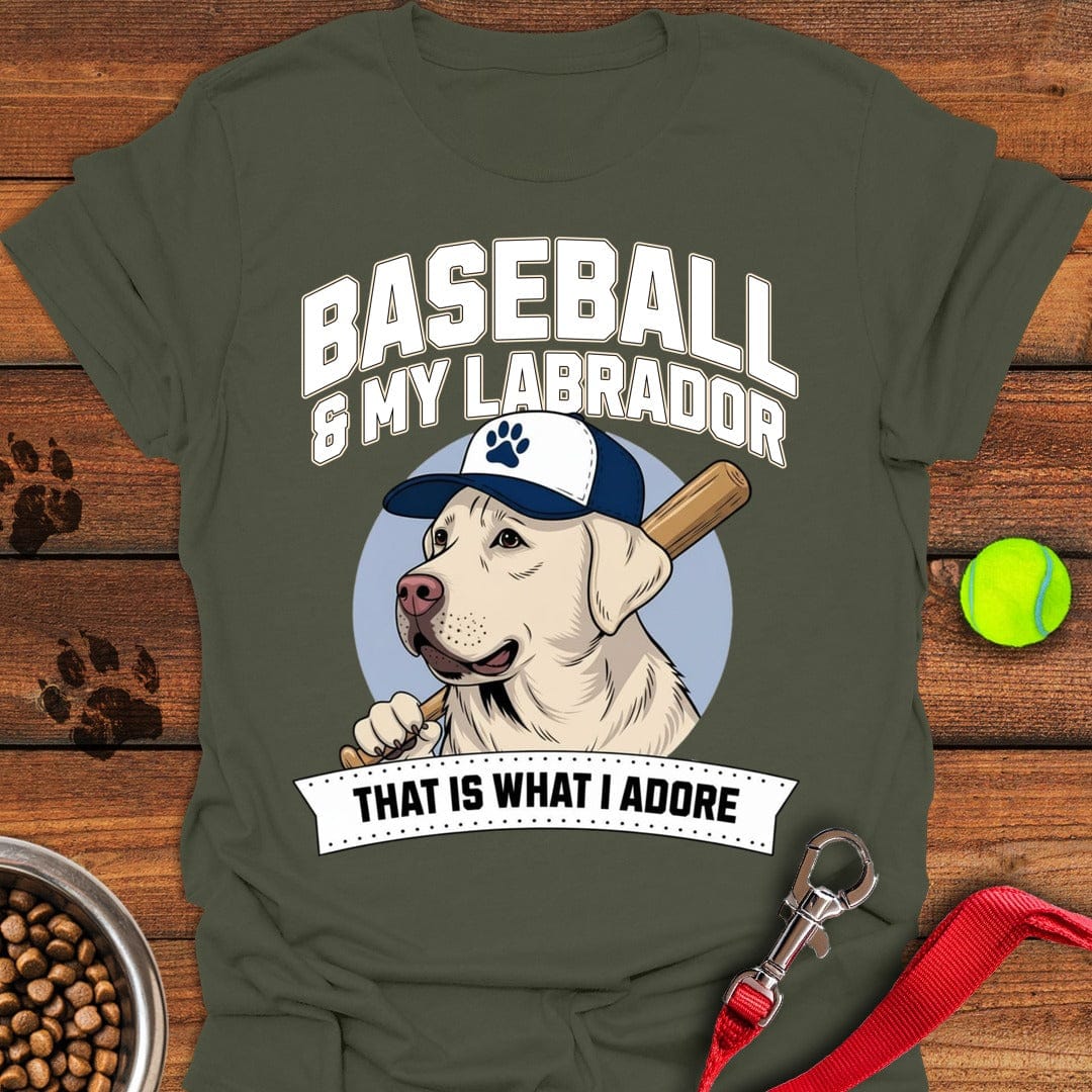 Baseball & Labrador Military Green