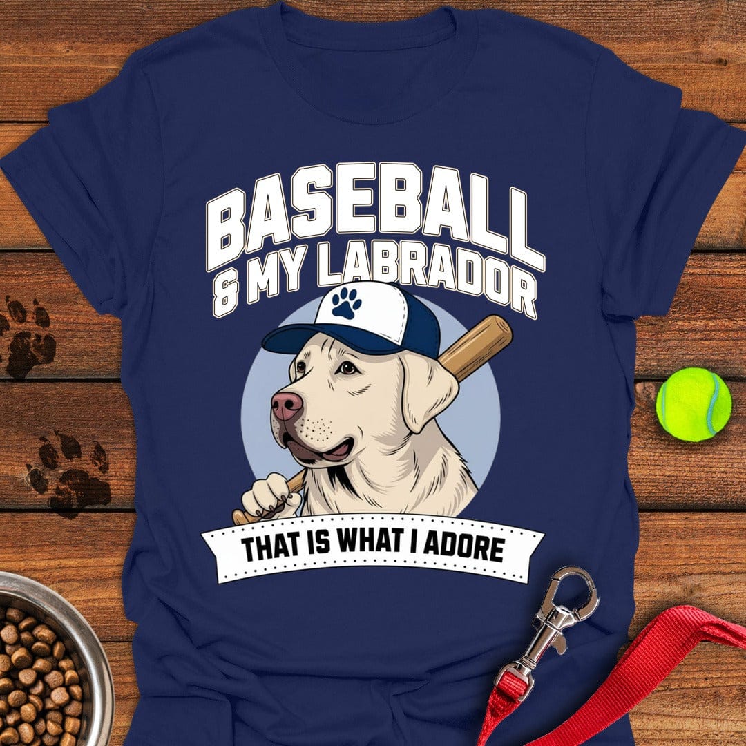 Baseball & Labrador Navy