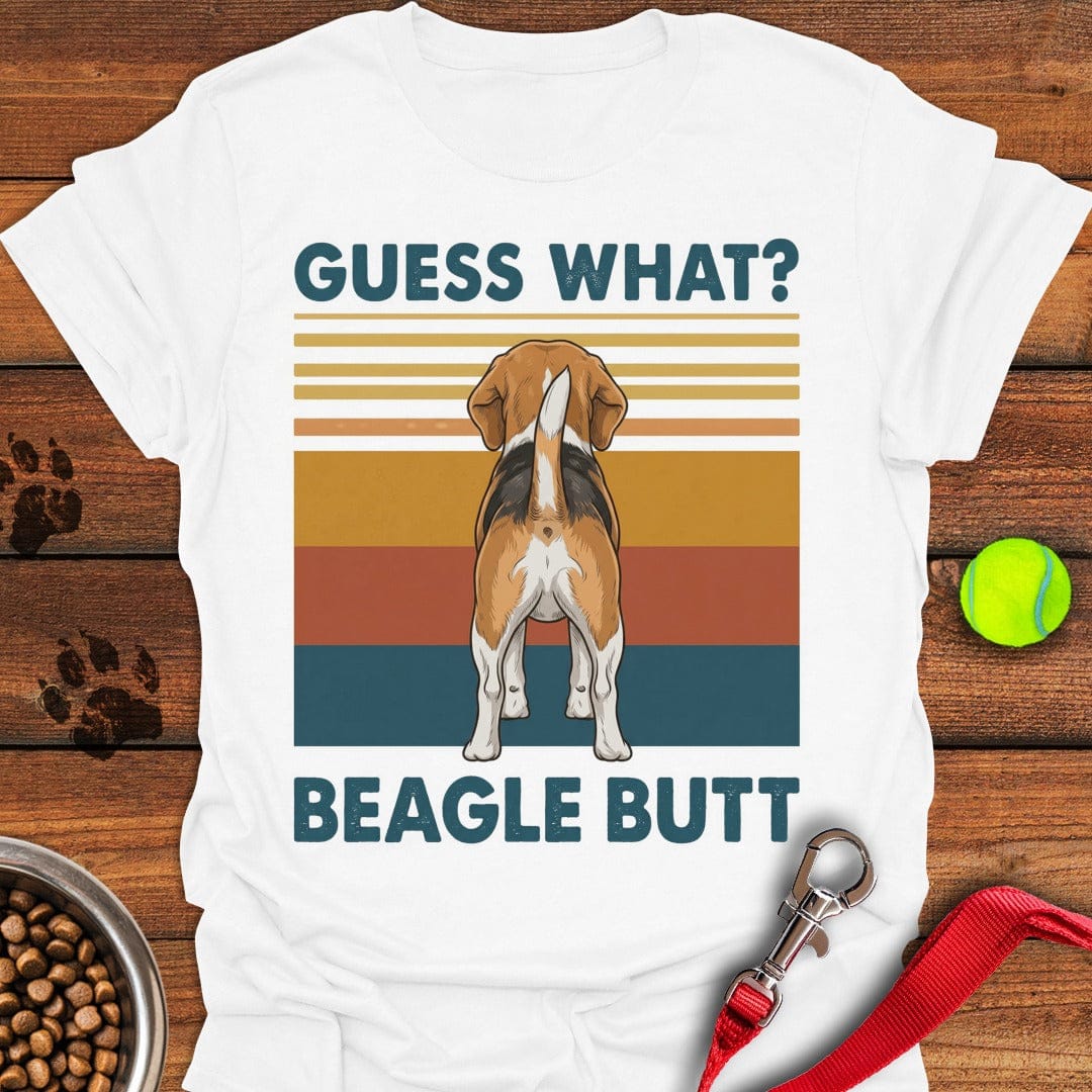 Beagle Butt White