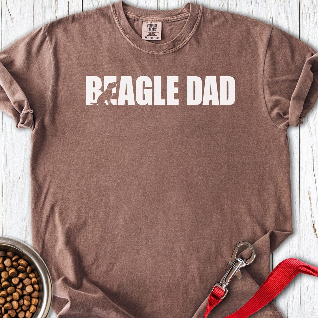 Beagle Dad Premium Tee Espresso