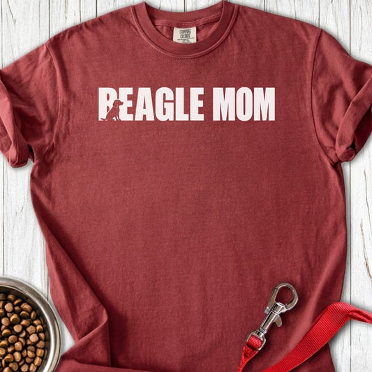 Beagle Mom Premium Tee Brick